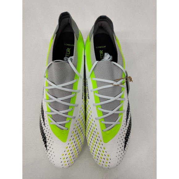 Adidas Men\'s Predator Accuracy.1 L FG Soccer‎ Cleats GZ0032 Lucid Lemon Sz 9 main image 4
